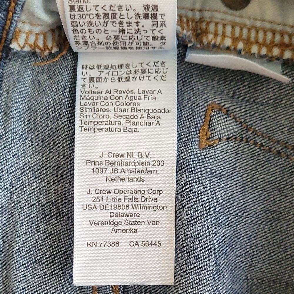 J. Crew Blue Skinny Jeans Classic Style - Picture 11 of 14